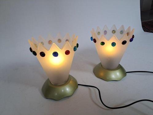 V&D - Tafellamp (2) - Aardewerk, Glas, Antiek en Kunst, Curiosa en Brocante