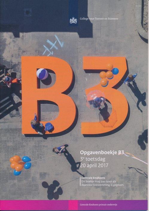 Centrale Eindtoets opgavenboekje B3 2017, Boeken, Schoolboeken, Nieuw, Verzenden