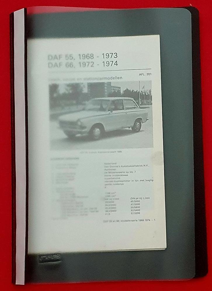 Vraagbaak DAF 55 en DAF 66, 1968-1976, Auto diversen, Handleidingen en Instructieboekjes, Verzenden