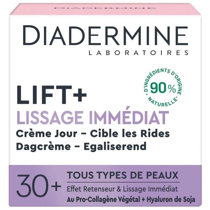 Diadermine Lift+ Direct Effect Dagcrème, Sieraden, Tassen en Uiterlijk, Uiterlijk | Lichaamsverzorging, Nieuw, Verzenden