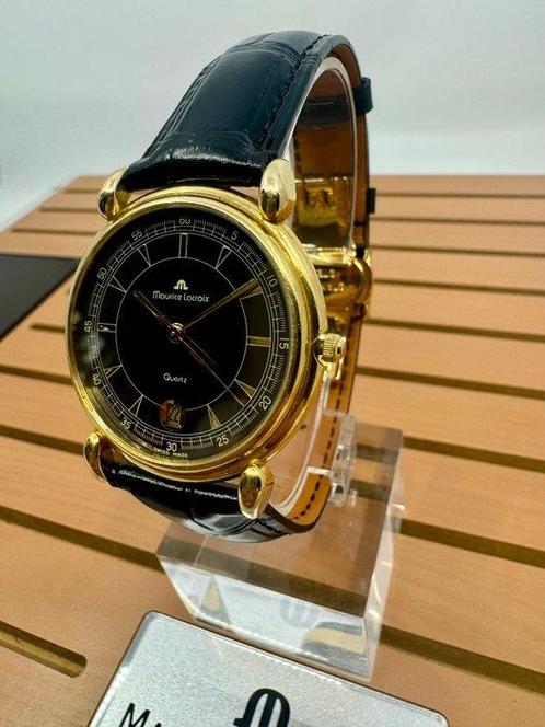 Maurice Lacroix - Classic Date - 18k Gold Electroplated G10, Sieraden, Tassen en Uiterlijk, Horloges | Heren