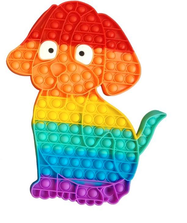 Sensorische Siliconen Hond – Kalmerend Speelgoed voor Jong, Kinderen en Baby's, Speelgoed | Overig, Nieuw, Verzenden