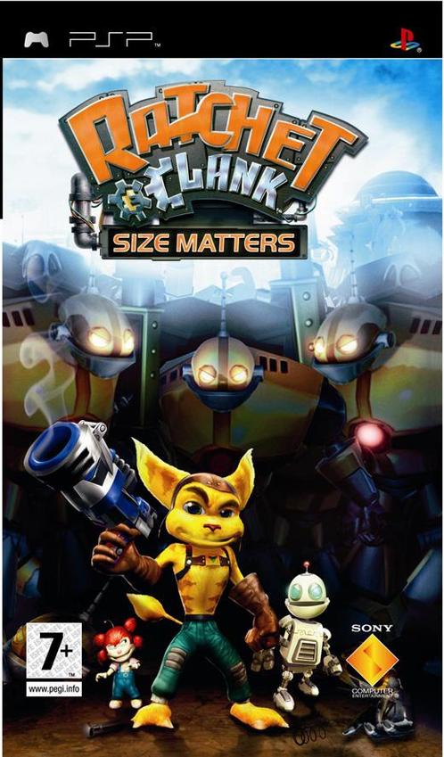 Ratchet & Clank Size Matters-Standaard (PSP) Gebruikt, Spelcomputers en Games, Games | Sony PlayStation Portable, Zo goed als nieuw
