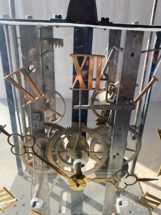 Comtoise klok Charles X Staal - 1850-1950 - Comtoise, Antiek en Kunst, Antiek | Klokken