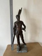 Beeldje, Rameur ou avironiste - 47 cm - zamak