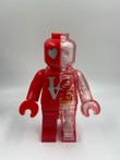 Lego - jason freeny - Brick Man Micro Anatomisch (rood) -