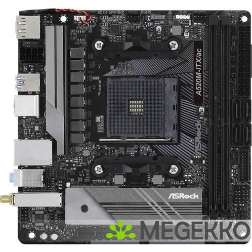 Asrock A520M-ITX/AC, Computers en Software, Moederborden, Nieuw, Verzenden