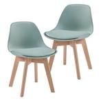 Kinderstoel Elvdal 56x38x33 cm set van 2 mint [en.casa], Kinderen en Baby's, Kinderstoelen, Verzenden, Nieuw