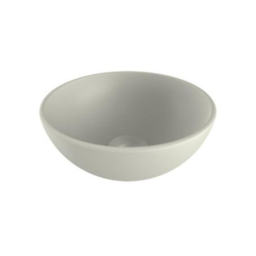 Waskom Opbouw Plieger Mini Round 26x12 cm Keramiek Mat Wit, Doe-het-zelf en Verbouw, Sanitair, Ophalen of Verzenden