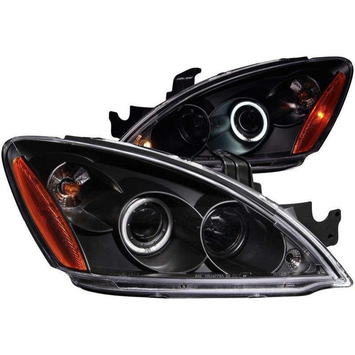 ANZO 2004-2007 Mitsubishi Lancer Projector Headlights w/, Auto-onderdelen, Verlichting, Ophalen of Verzenden