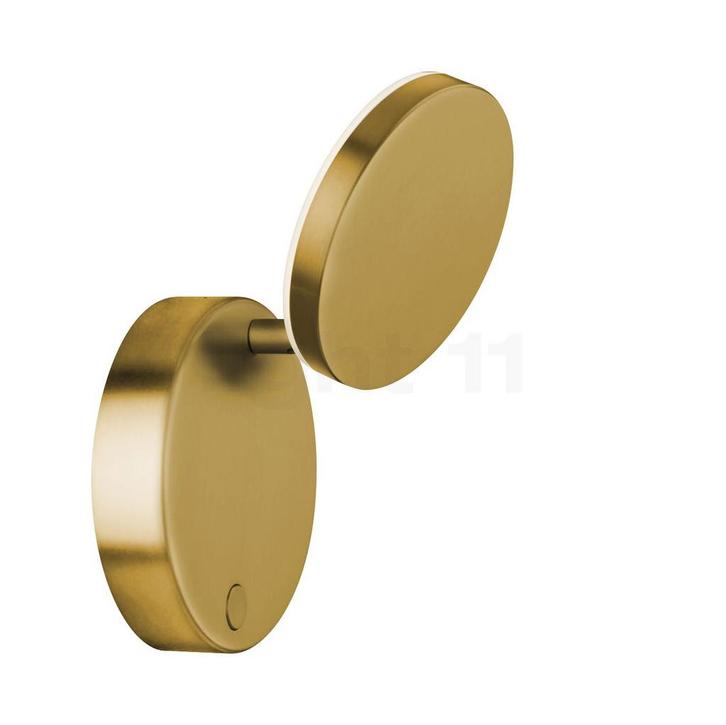 Holtkø¶tter Plano WD Wandlamp LED, messing geanodiseerd, Huis en Inrichting, Lampen | Wandlampen, Nieuw, Verzenden