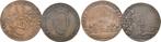 Rechenpfennig 2 Stueck 1724 u o J Harz, Verzenden