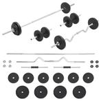 vidaXL Halterset 30 kg, Verzenden, Nieuw