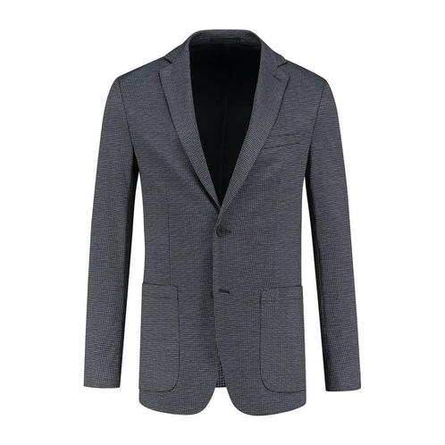 GENTS - Colbert pied-de-poule navy - 46, Kleding | Heren, Kostuums en Colberts, Verzenden