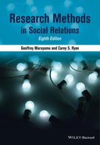 Research Methods In Social Relations 8Th 9781118764978, Boeken, Zo goed als nieuw, Verzenden