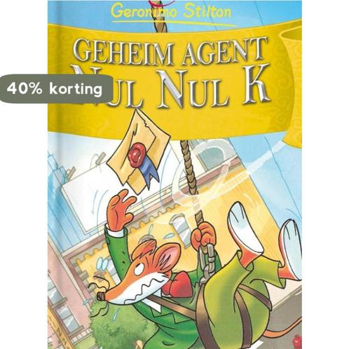 Geheim agent Nul Nul K / Geronimo Stilton / 35 9789085920816, Boeken, Kinderboeken | Jeugd | onder 10 jaar, Gelezen, Verzenden