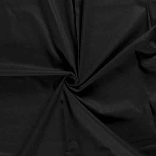 Actie! - Canvas stof zwart - Katoenen stof 30m op rol, Hobby en Vrije tijd, Stoffen en Lappen, 120 cm of meer, 200 cm of meer