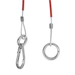 ProPlus Breekkabel met ring - verzinkt - 1 meter - voor g..., Auto diversen, Aanhangwagen-onderdelen, Ophalen of Verzenden, Nieuw