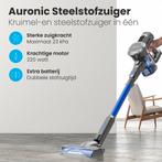 2dekans | Auronic Steelstofzuiger - Draadloos - Zonder Zak -, Witgoed en Apparatuur, Stofzuigers, Ophalen of Verzenden, Gebruikt