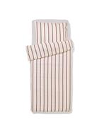 HEMA Dekbedovertrek 140x200/220cm zacht katoen strepen, Verzenden, Nieuw