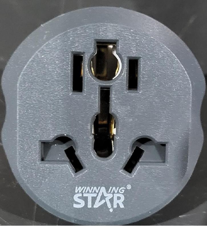 Winning Star Reisadapter Van Uk Naar Eu, Huis en Inrichting, Keuken | Keukenbenodigdheden, Nieuw, Ophalen of Verzenden