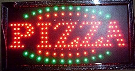 PIZZA LED bord lamp verlichting lichtbak reclamebord #B3, Verzamelen, Merken en Reclamevoorwerpen, Nieuw, Verzenden
