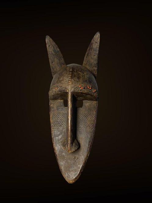 Masque hyène - Bambara - Mali (Zonder Minimumprijs), Antiek en Kunst, Kunst | Niet-Westerse kunst