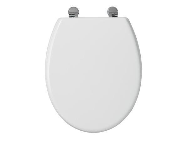 Veiling - Allibert Kymo WC Bril - Standaard Toiletbril - Wit, Huis en Inrichting, Badkamer | Badkamermeubels