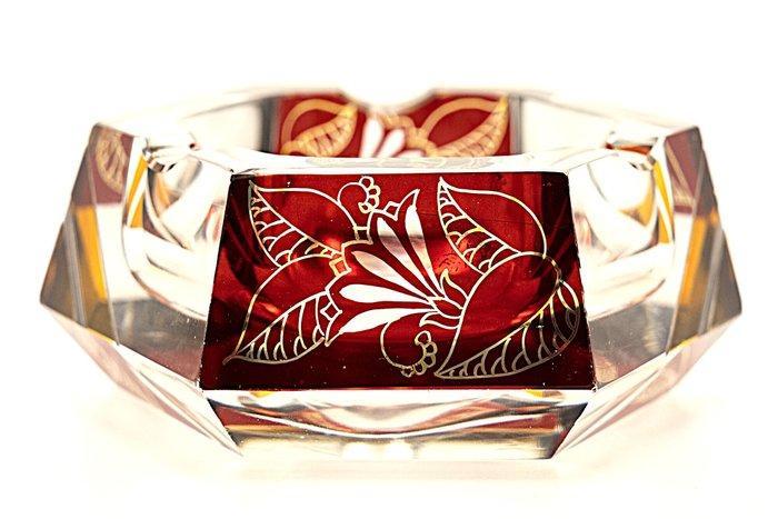 Karl Palda Art Deco Crystal Glass Bowl-1920, 11 cm - Kom -, Antiek en Kunst, Antiek | Glas en Kristal