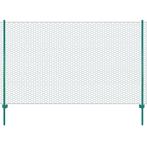 Draadgaashek met Palen 25x2m | Tweedekansje | OP=OP, Tuin en Terras, Gaas en Draad, Ophalen of Verzenden, Nieuw, 20 meter of meer