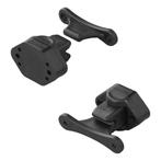 ProPlus Deurvanger zwart - scharnierend en vast - voor ca..., Doe-het-zelf en Verbouw, Hang- en Sluitwerk, Ophalen of Verzenden