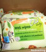 112x Ola Baby Wet wipes 72 stuks per pakje, Diversen, Nieuw