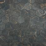Vloertegel / wandtegel hexagon manhattan antraciet mat 29x27, Doe-het-zelf en Verbouw, Keramiek, Nieuw, Ophalen of Verzenden, 10 m² of meer