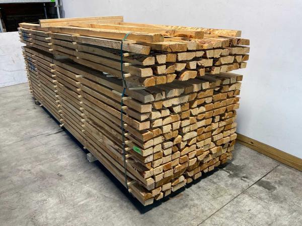 Veiling - 168x Vuren balk 400x9,5x5,5cm, Doe-het-zelf en Verbouw, Hout en Planken