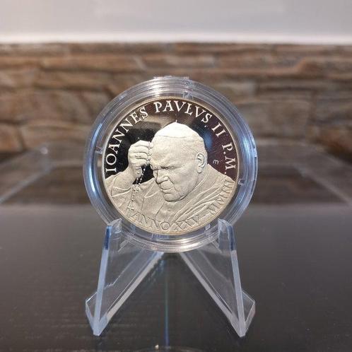 Vaticaan. 5 Euro 2003 Anno del Rosario Proof Silver, Postzegels en Munten, Munten | Europa | Niet-Euromunten