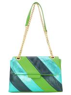 Schoudertas Metallic Groen, damestas, Sieraden, Tassen en Uiterlijk, Tassen | Damestassen, Verzenden, Nieuw