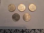 Frankrijk. 20 Francs 1929/1938 Turin (lot de 5 monnaies en
