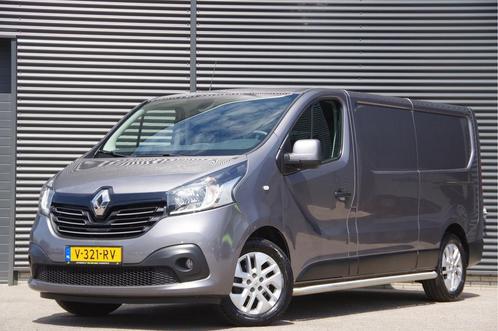 Renault Trafic 1.6 dCi T29 L2 LUXE 1E EIGENAAR, TREKHAAK, CA, Auto's, Bestelauto's, Onderhoudsboekje, Lease, Grijs, Handgeschakeld