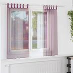 vidaXL Gordijnen met lussen 2 st paars 140x140 cm, Verzenden, Nieuw
