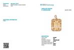 Hanger - 14 karaat Geel goud - 8.89ct. tw. Citrien - Citrien