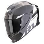 Scorpion EXO-R1 Evo Carbon Air Rally Zwart-Wit Integraalhelm, Motoren, Kleding | Motorhelmen, XS, Integraalhelm, Nieuw met kaartje