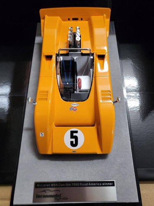 Tecnomodel 1:18 - Model raceauto - McLaren M8F Can-Am Road, Hobby en Vrije tijd, Modelauto's | 1:5 tot 1:12