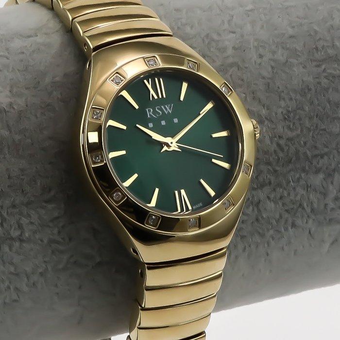 RSW - Swiss Diamond Watch - RSWL153-GG-D-12 - Zonder, Sieraden, Tassen en Uiterlijk, Horloges | Heren