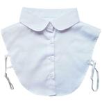 SALE! Los blouse kraagje WIT met ronde kraag - losse kraagje, Kleding | Dames, Verzenden, Wit, Nieuw, Losse Blouse Kraagjes