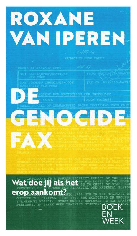 De genocidefax 9789059655478 Roxane van Iperen, Boeken, Overige Boeken, Gelezen, Verzenden