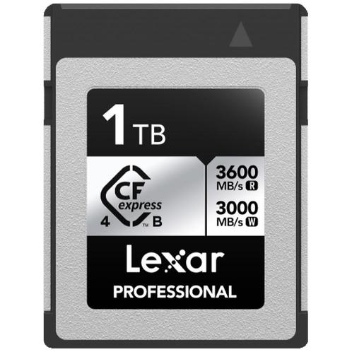 Lexar CFexpress Pro Type B Silver 4.0 Series 1TB -, Audio, Tv en Foto, Fotografie | Geheugenkaarten, Overige typen, Nieuw, Ophalen of Verzenden