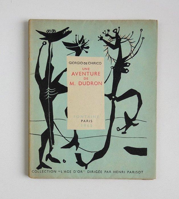 Giorgio de Chirico - Une aventure de M. Dudron [EO sur, Antiek en Kunst, Antiek | Boeken en Bijbels