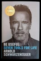 Arnold Schwarzenegger - Autographed Book - Be Useful: Seven, Verzamelen, Nieuw