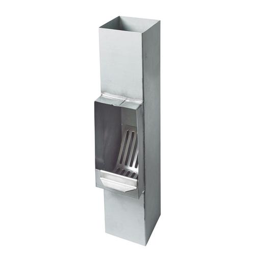 RHEINZINK Bladafscheider bladvanger 100mm vierkant blue-grey, Doe-het-zelf en Verbouw, Overige Doe-het-zelf en Verbouw, Ophalen of Verzenden