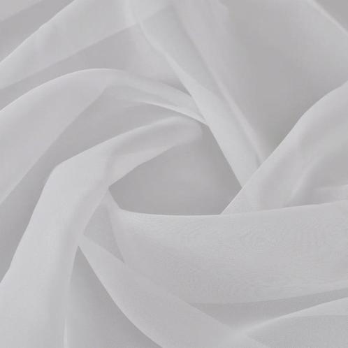 Voile Wit 1,45 x 20m: Tweedekansje voor Gordijnenmakers!..., Huis en Inrichting, Stoffering | Gordijnen en Lamellen, Wit, Nieuw